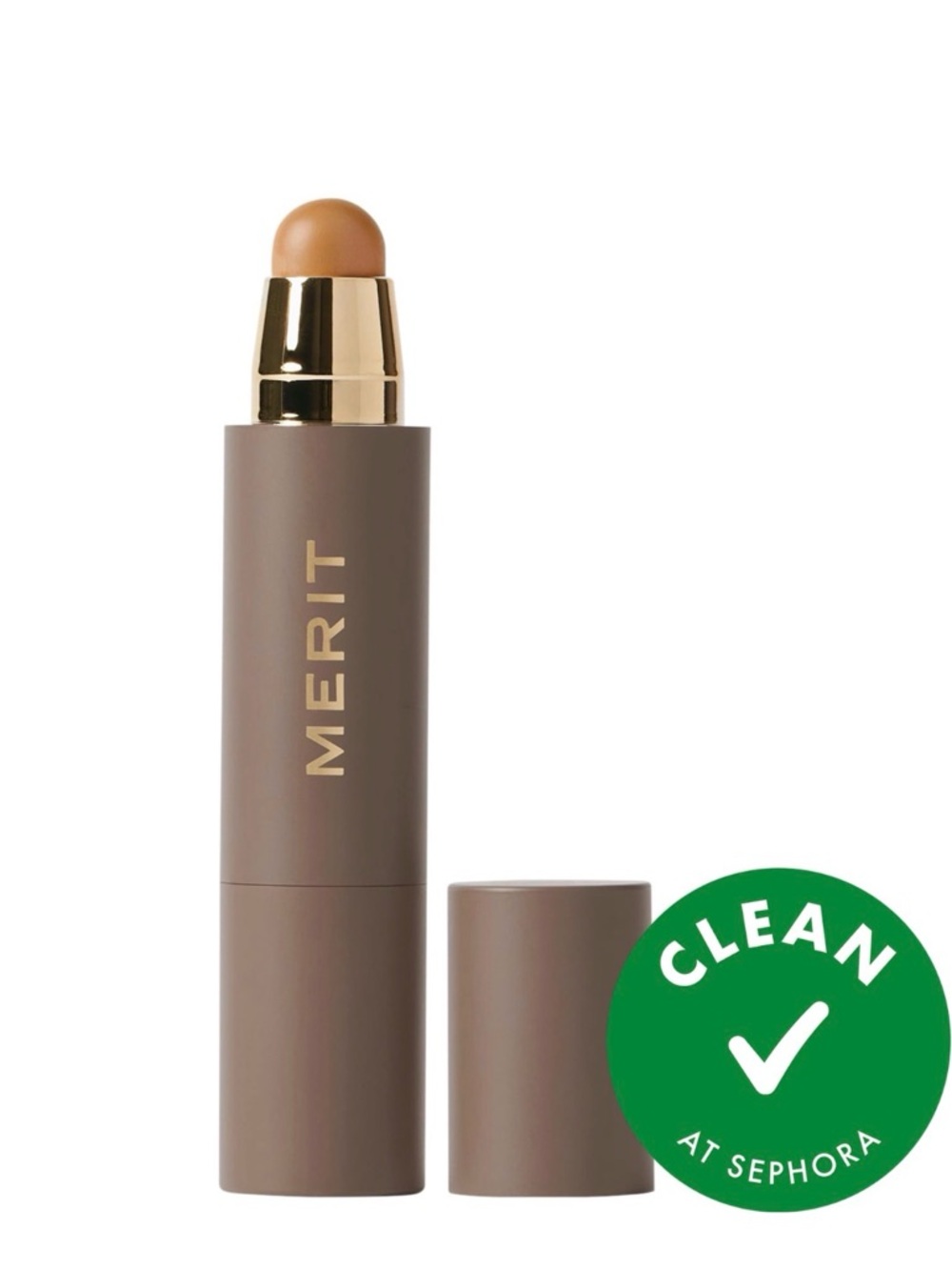 MERIT BEAUTY The Minimalist Perfecting Complexion Foundation and Concealer Stick